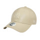 New Era Καπέλο New York Yankees Womens Midi PU 9FORTY Adjustable Cap
